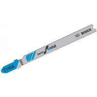 2608631013 : Пилочка для лобзика Bosch по металу T118A, 1,1-1,5х92мм, 5шт