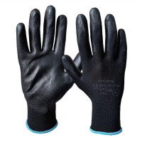 Рукавички PU1001 BLACK 4131X розмір 8-