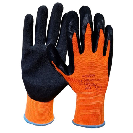 Рукавички Ogrifox ORANGE LATEKSFOM розмір 7-