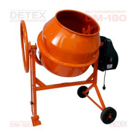 Бетонозмішувач DETEX DM-180 (750Вт., 30об/хв.)