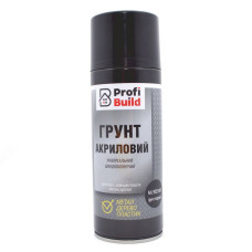 Profi Build ґрунт чорний Ral 9005 МАТ,400 мл (12шт/уп) Profi Build ґрунт чорний Ral 9005 МАТ,400 мл (12шт/уп)