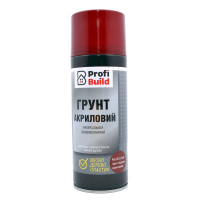 Profi Build ґрунт червоно-коричневий Ral 8012 МАТ ,400 мл (12шт/уп) Profi Build ґрунт червоно-коричневий Ral 8012 МАТ ,400 мл (12шт/уп)
