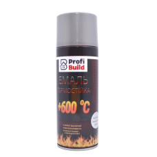 Profi Build термостійка срібло Ral 9006,400 мл (12шт/уп) Profi Build термостійка срібло Ral 9006,400 мл (12шт/уп)