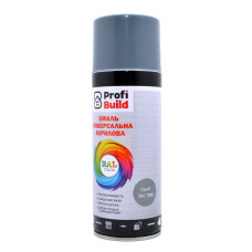 Profi Build*09 Ral 7046 сірий,400 мл (12шт/уп) Profi Build*09 Ral 7046 сірий,400 мл (12шт/уп)