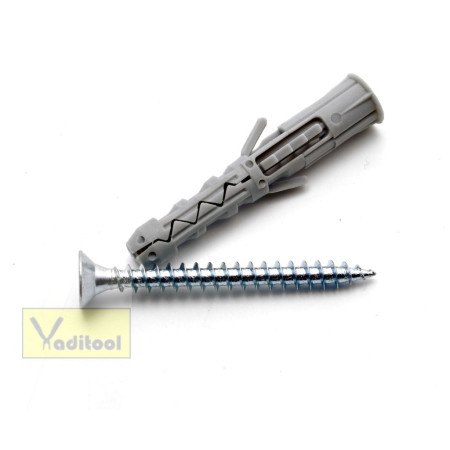 KRX*6(3.5x35) : Дюбель розпорний з шурупом впотай 6(3.5x35) (200шт.) KRX*6(3.5x35) : Дюбель розпорний з шурупом впотай 6(3.5x35) (200шт.)