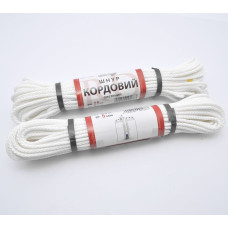 Шнур КОРДовий плетений - white juteRD d5,0мм 25м