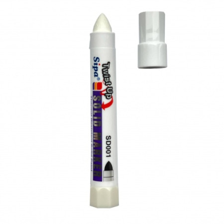 Solid Marker БІЛИЙ перманентний індустріальний маркер 135 х19мм (12шт/576ящ)