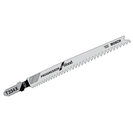 2608633528 : Пилочка для лобзика Bosch по дереву T234X, 2-3х116 мм, 5шт