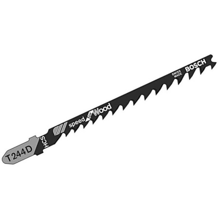 2608630058 : Пилочка для лобзика Bosch по дереву T244D, 4-5,2х100мм, 5шт
