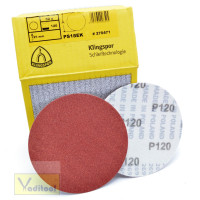 KLINGSPOR : Наждачка на липучцi PS18 EK d125 P120 KLINGSPOR : Наждачка на липучцi PS18 EK d125 P120