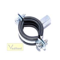 Хомут трубный APRO 25-28 мм (3/4'') М8/М10 с комб. гайкой (APRO. Турция)