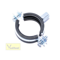 Хомут трубный APRO 39-46 мм (1 1/4'') М8/М10 с комб. гайкой (APRO. Турция)