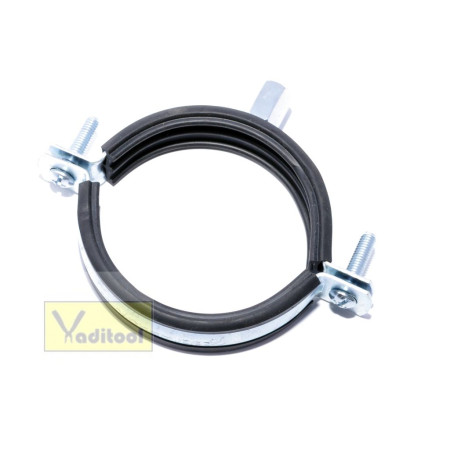 Хомут трубный APRO 75-80 mm (2 1/2'' ) М8/М10 с комб. гайкой (APRO. Турция)