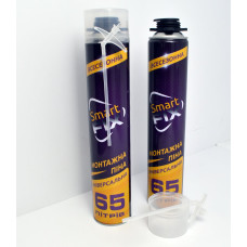 Піна монтажна SMARTFIX 65L універсальна 2в1 850ml (12шт./ящ) Піна монтажна SMARTFIX 65L універсальна 2в1 850ml (12шт./ящ)