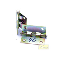 Петля 40х40мм S=1,2мм (цинк) (500шт./ящ)