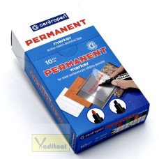 Centropen Маркер будівельний Permanent товстий 4.6мм клин 8576 Centropen Маркер будівельний Permanent товстий 4.6мм клин 8576