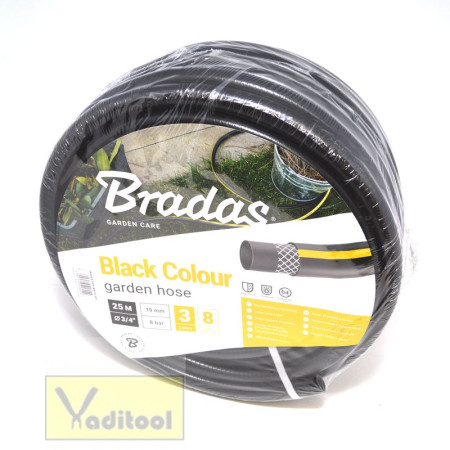 Шланг поливочний BRADAS, чорний Black Colour 3/4-