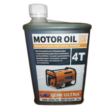 Мастило 4T SemiUltra 1,0л SAE10W30 (10шт./ящ) Мастило 4T SemiUltra 1,0л SAE10W30 (10шт./ящ)