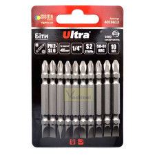 4016612 : біти PH2-SL6х65мм 1/4-" 10шт S2 (блістер) Ultra