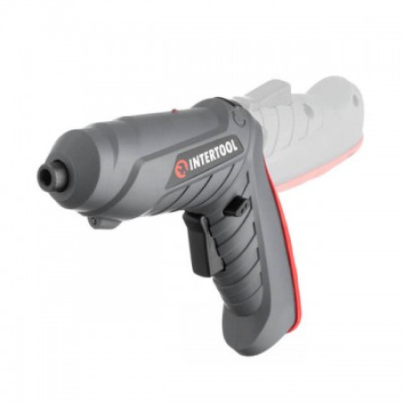 DT-0302 : Викрутка акумуляторна 3.6V, NiCd, поворотна рукоятка, кейс+насадки
