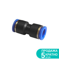 7026041 : з'єднання цангове пряме d10х10мм 7026041 : з'єднання цангове пряме d10х10мм