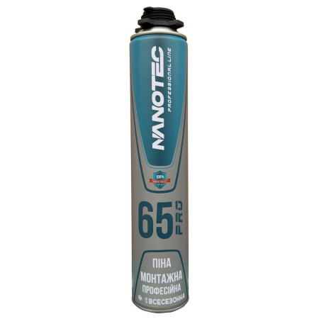 NanoTec_Піна монтажна_65L_860ml_Професійна (12шт./ящ) NanoTec_Піна монтажна_65L_860ml_Професійна (12шт./ящ)