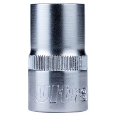 6070142 : насадка шестигранна коротка 1/2-" 14мм CrV Ultra