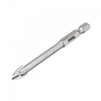 SD-0288 : Свердло по склу та кераміці 8мм HEX 1/4 '' (6.35mm)