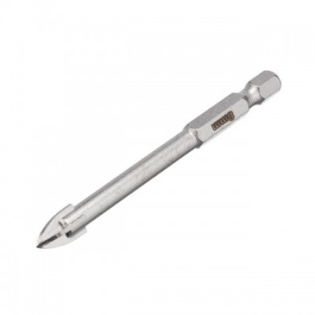 SD-0288 : Свердло по склу та кераміці 8мм HEX 1/4 '' (6.35mm)