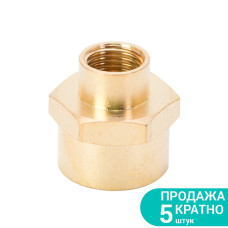 7025141 : з'єднання FT 1/4-" х 1/2-" (латунь)