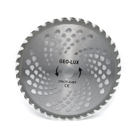 Диск для тримера Економ Geo-Lux прямий 230х40Т GE-1104 (50шт./ящ)