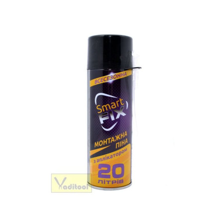 Піна монтажна SMARTFIX 20L ручна 300ml (12шт./ящ) Піна монтажна SMARTFIX 20L ручна 300ml (12шт./ящ)