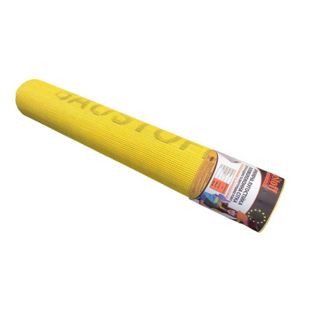 Склосітка фасадна BAUSTOFF FCG160 4х4мм 160г/м2 (жовта) (50м.кв./рул.)
