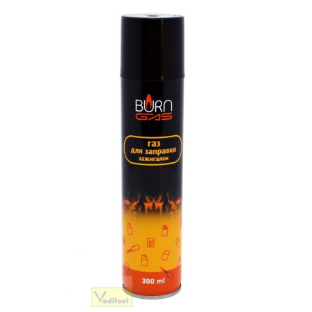 Газ для запальничок Burn Gas 300ml (24шт./ящ.)