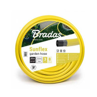 Шланг поливочний BRADAS, жовтий Sunflex 5/8- Шланг поливочний BRADAS, жовтий Sunflex 5/8-