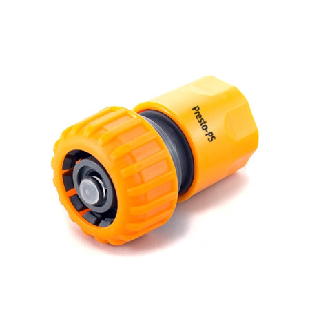 5820 : orange Конектор 3/4 з аквастопом для шланга (500шт)(25шт-уп)